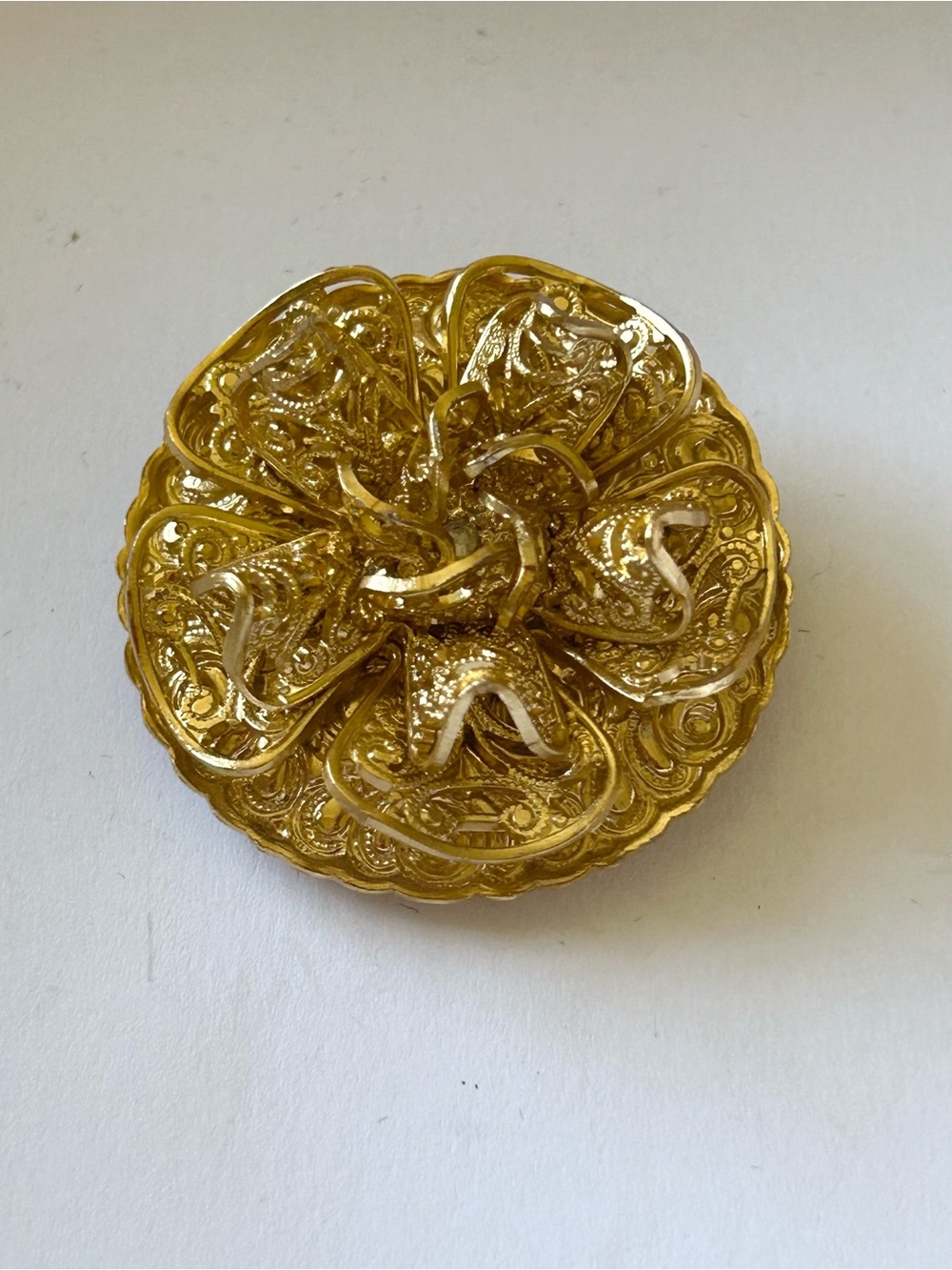 Vintage West German Scarf Clip